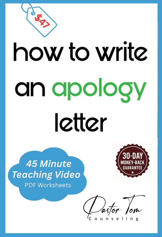 How to Write an Apology Letter | Relationship Healing Course