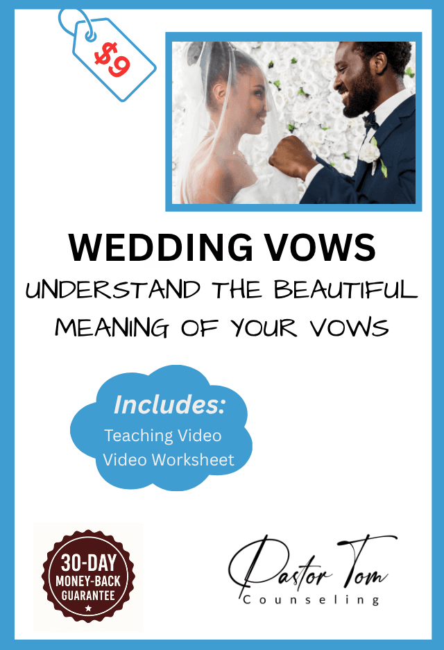 Wedding Vows Course: Understand Their Meaning